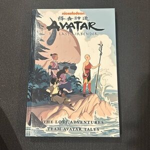 Avatar the last airbender graphic novel. The lost adventures.